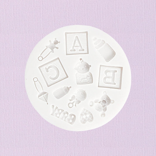 Silicone Fondant Mould Baby Assorted 2