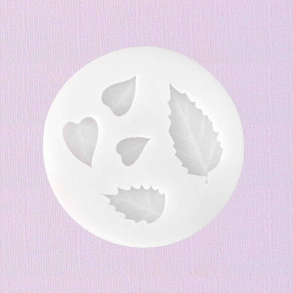 Silicone Fondant Mould Mini Leaves