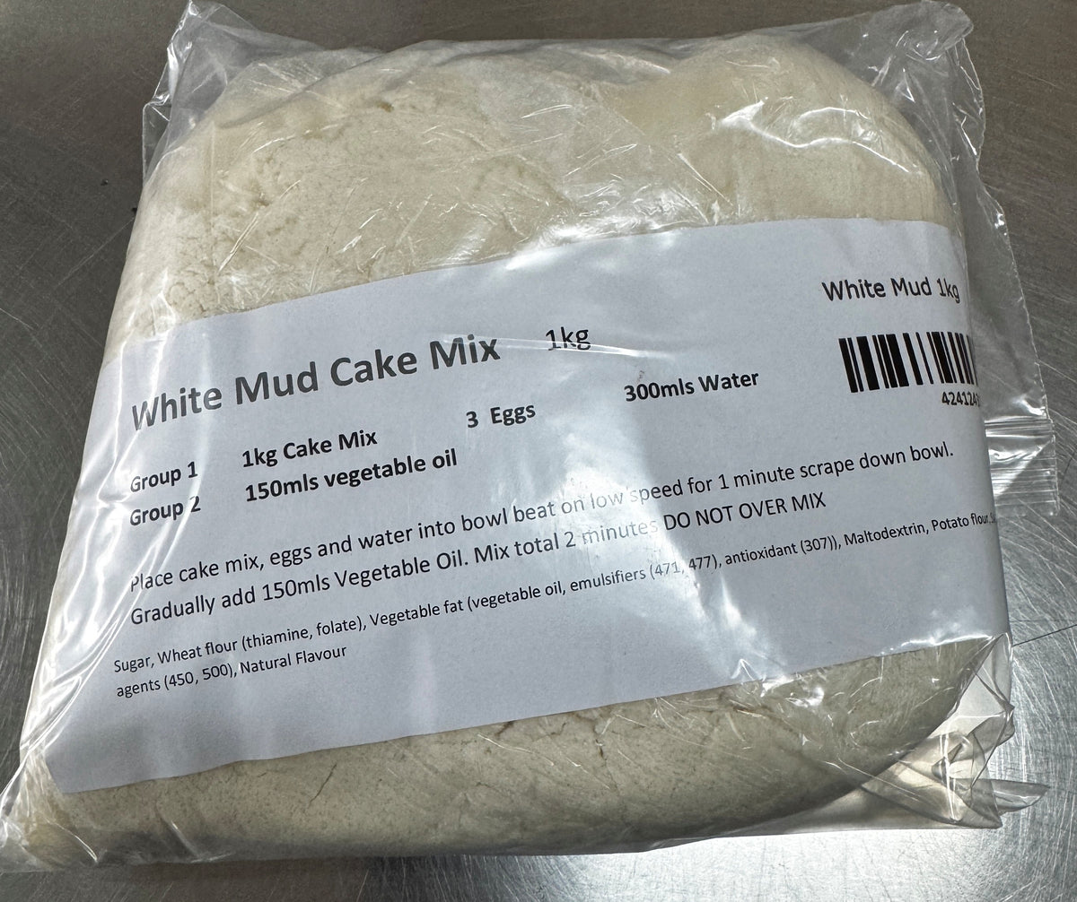 White Mud 1kg Cake Mix