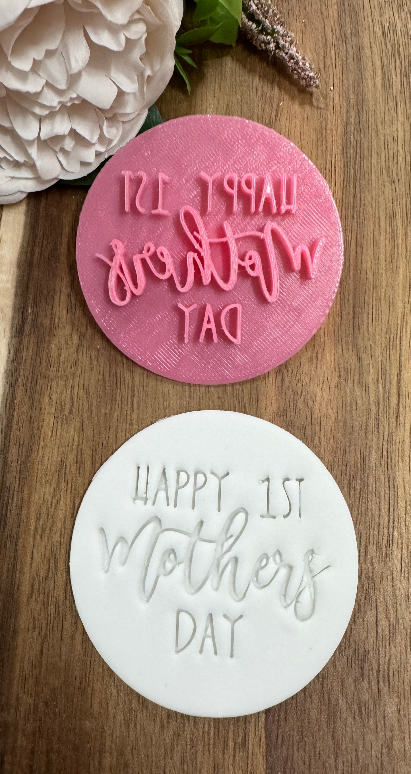7cm 1st mothers day embosser
