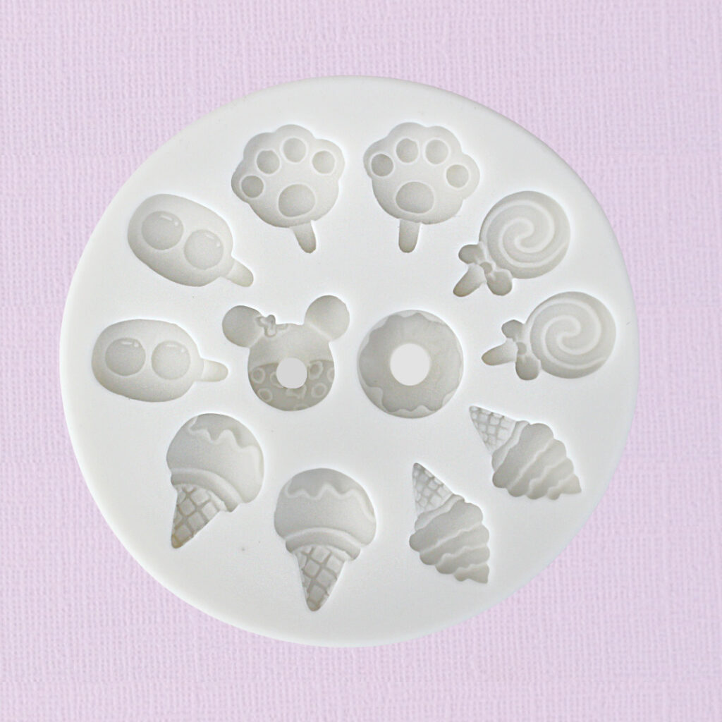 Silicone Fondant Mould Dessert Ass 1