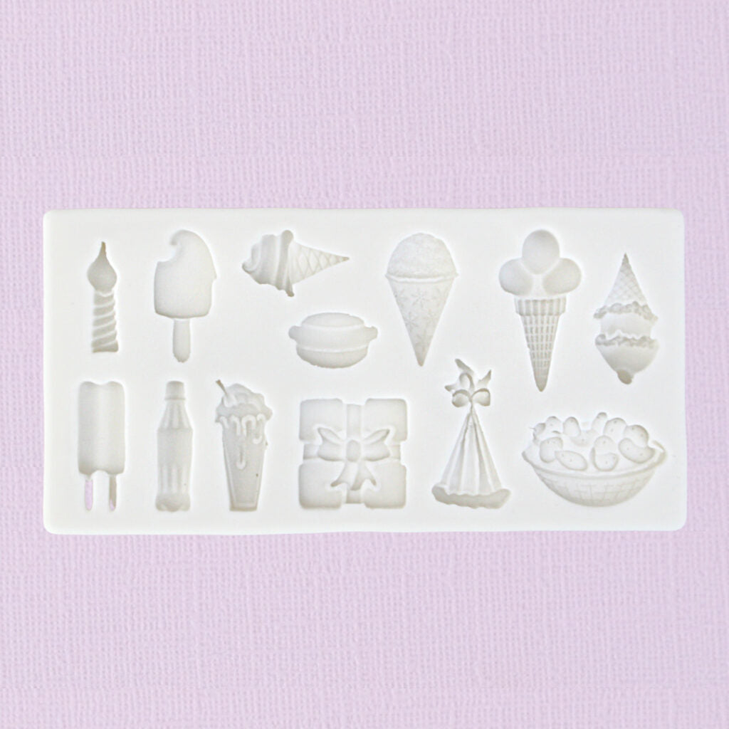 Silicone Fondant Mould Dessert Ass 3