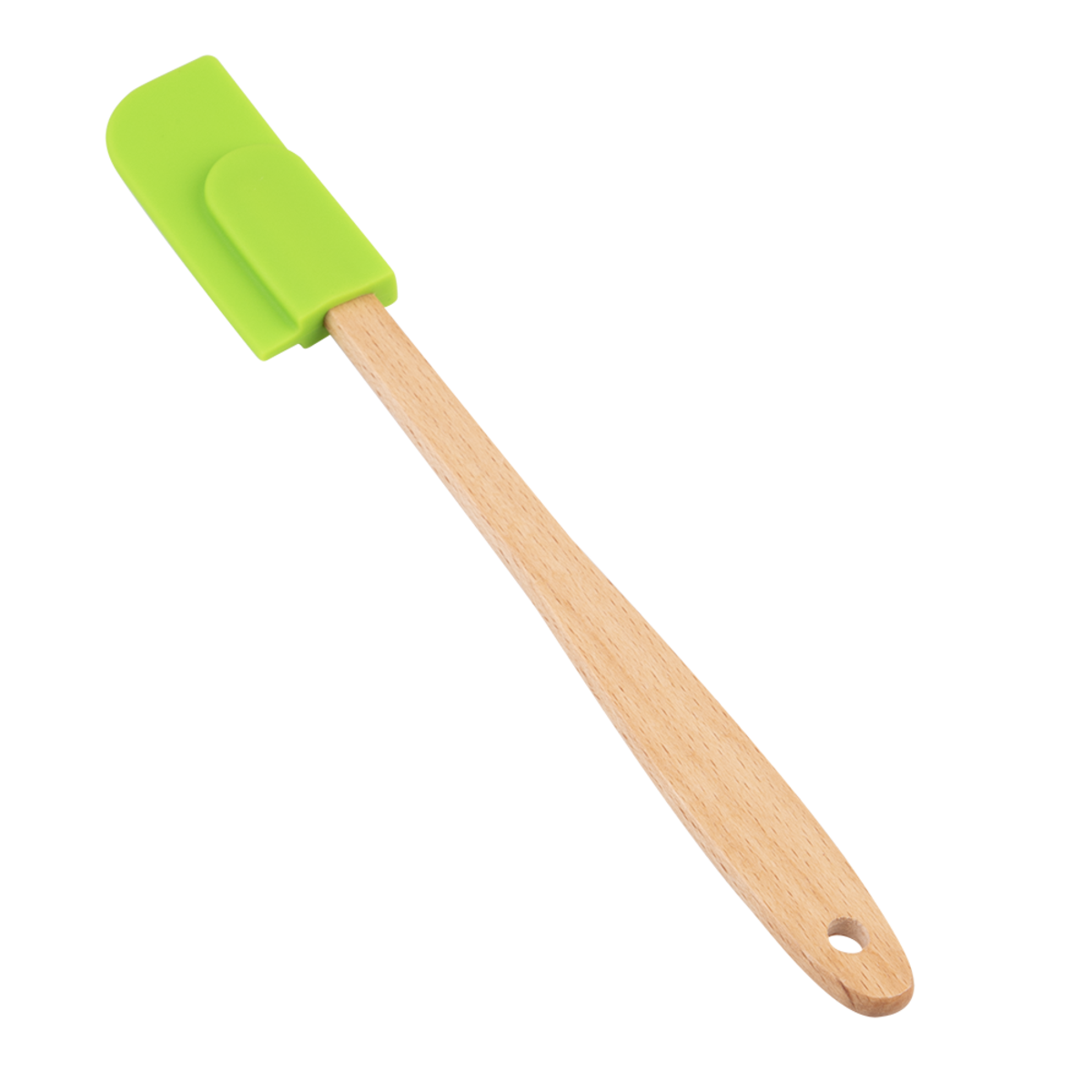 SILICONE MINI SPATULA W/ WOOD HANDLE KITCHEN