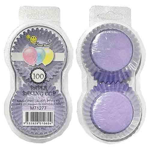 Lilac Baking Cup PK100