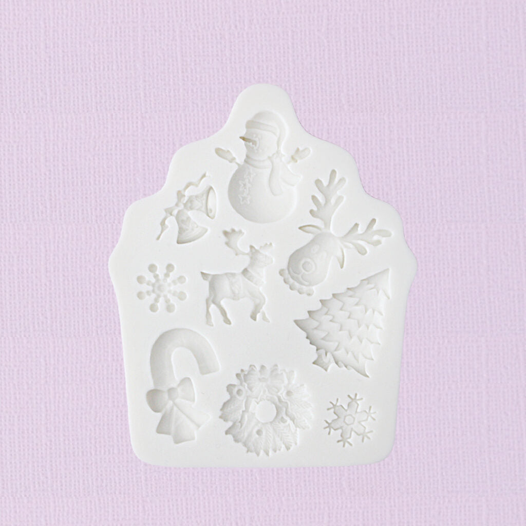 Silicone Fondant Mould Christmas 2