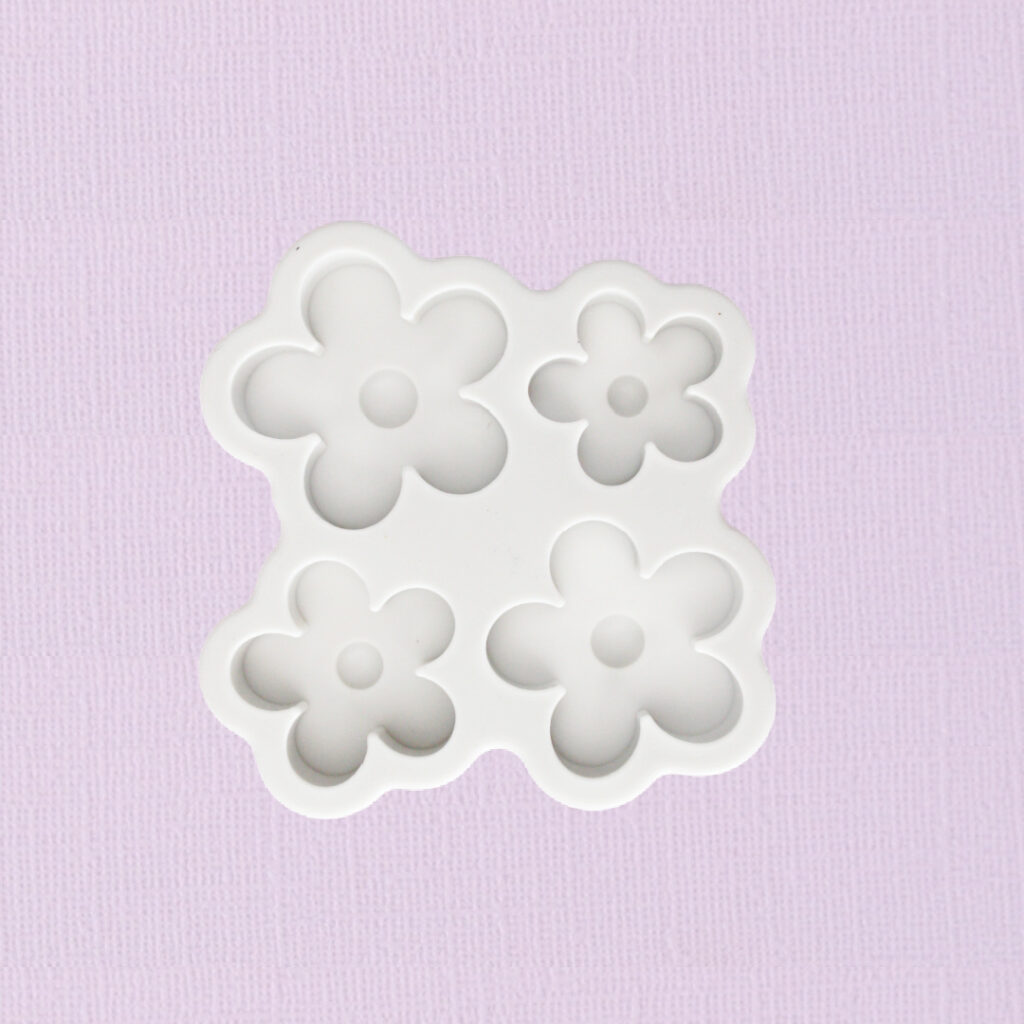 Silicone Fondant Mould Daisy Flowers Sim