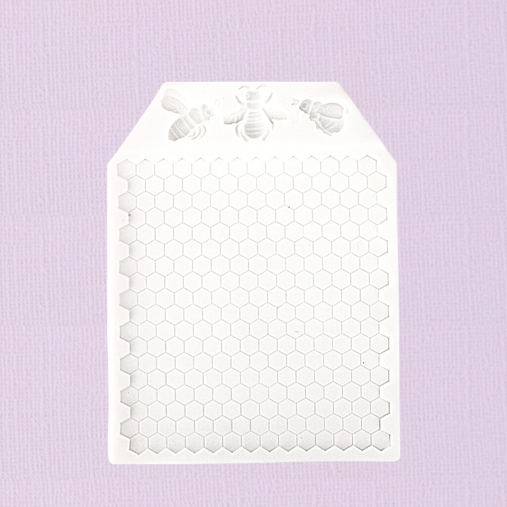 Silicone Fondant Mould – Honeycomb Bees