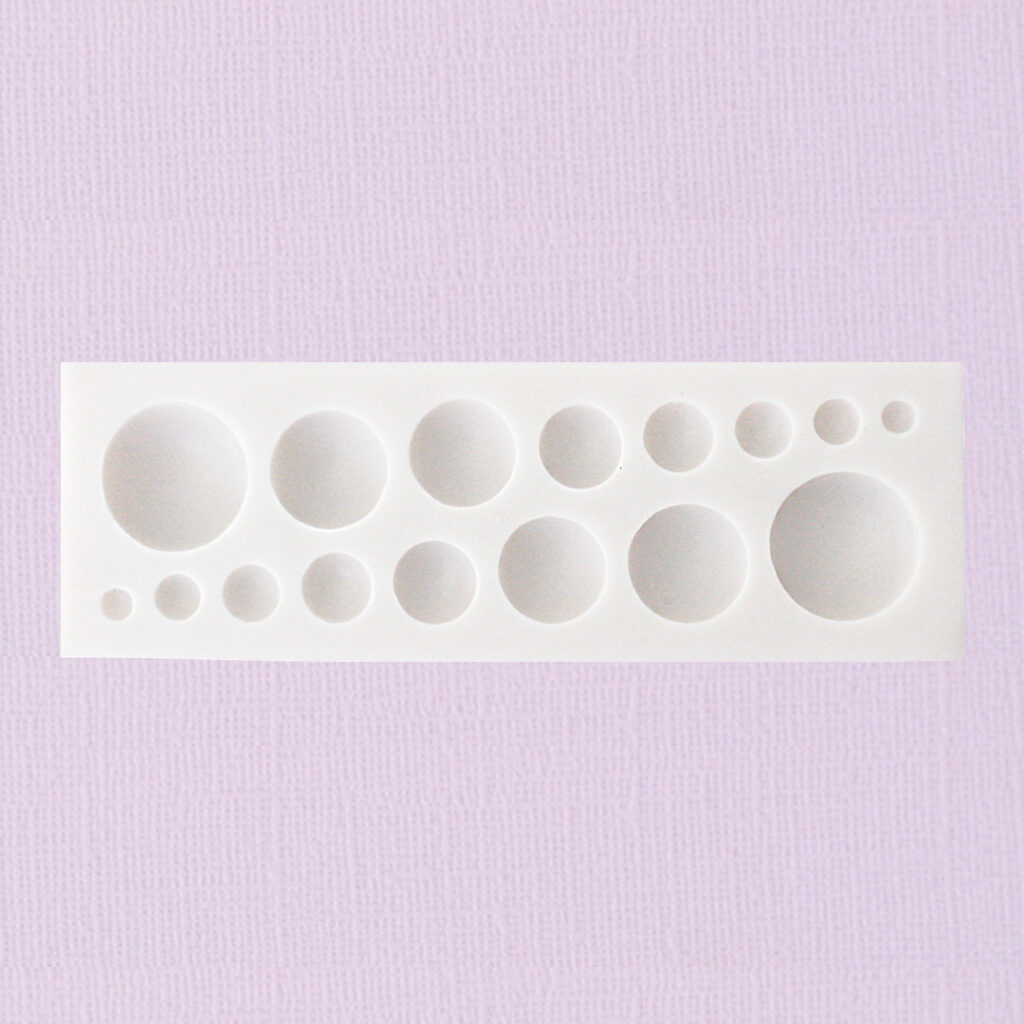 Silicone Fondant Mould Half Sphere 16pc