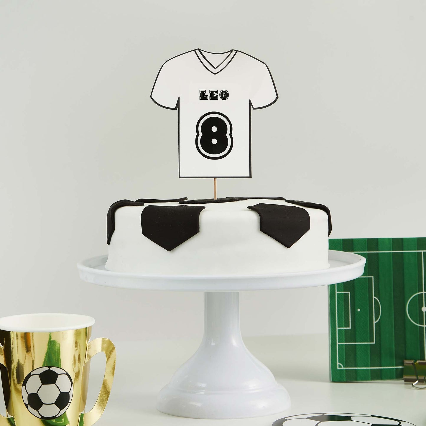 Its a Goal Football Shirt Customisable Cake Topper soccer other topper
