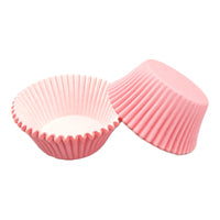 Light Pink Large Grease-Proof Cupcake Cases #550 size 50 pieces