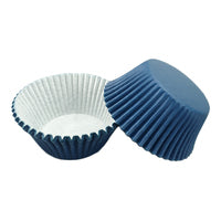 Navy Blue Large Grease-Proof Cupcake Cases #550 size 50 pieces
