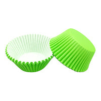 Light Green Large Grease-Proof Cupcake Cases #550 size 50 pieces