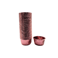 Pink – Metallic Cupcake Liners – 50Pcs