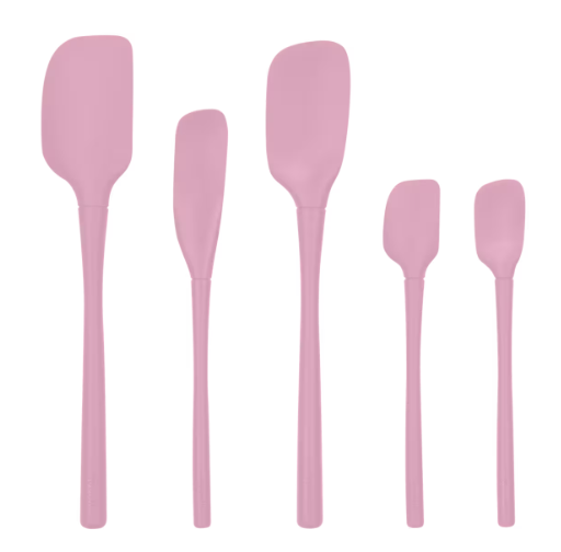 TOVOLO "FLEX-CORE" ALL SILICONE SPATULA PINK SORBET KITCHEN
