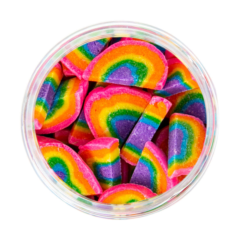 HUNDREDS OF RAINBOWS (55G) SHAPES