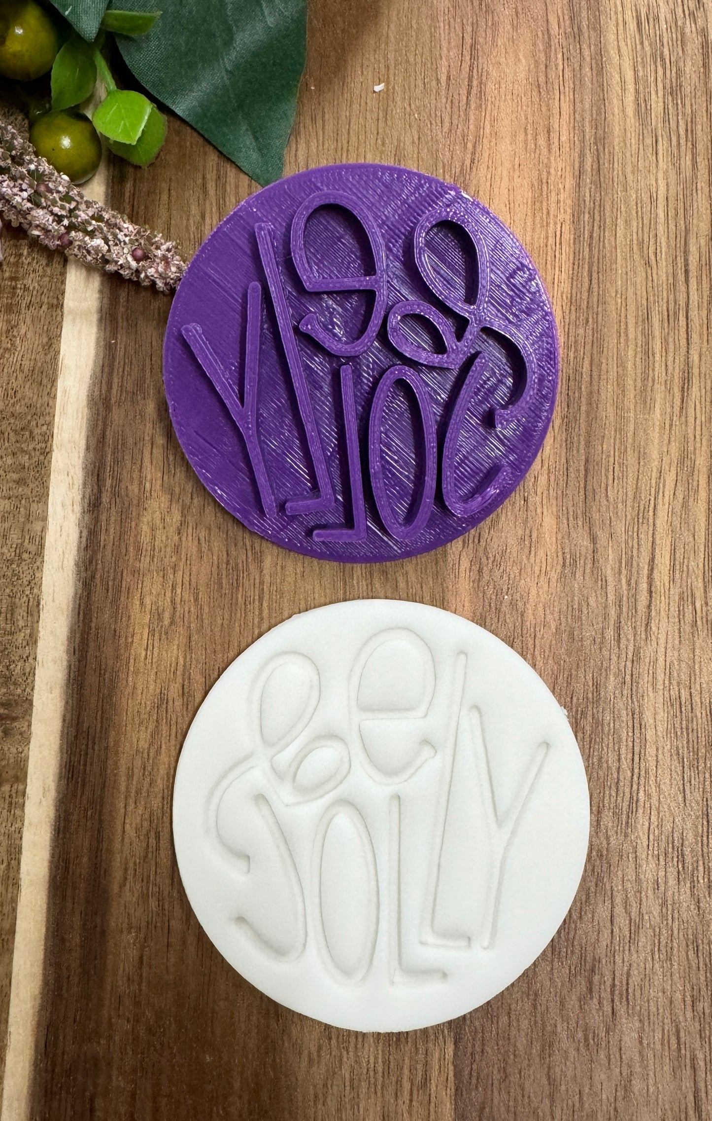 7cm be jolly christmas