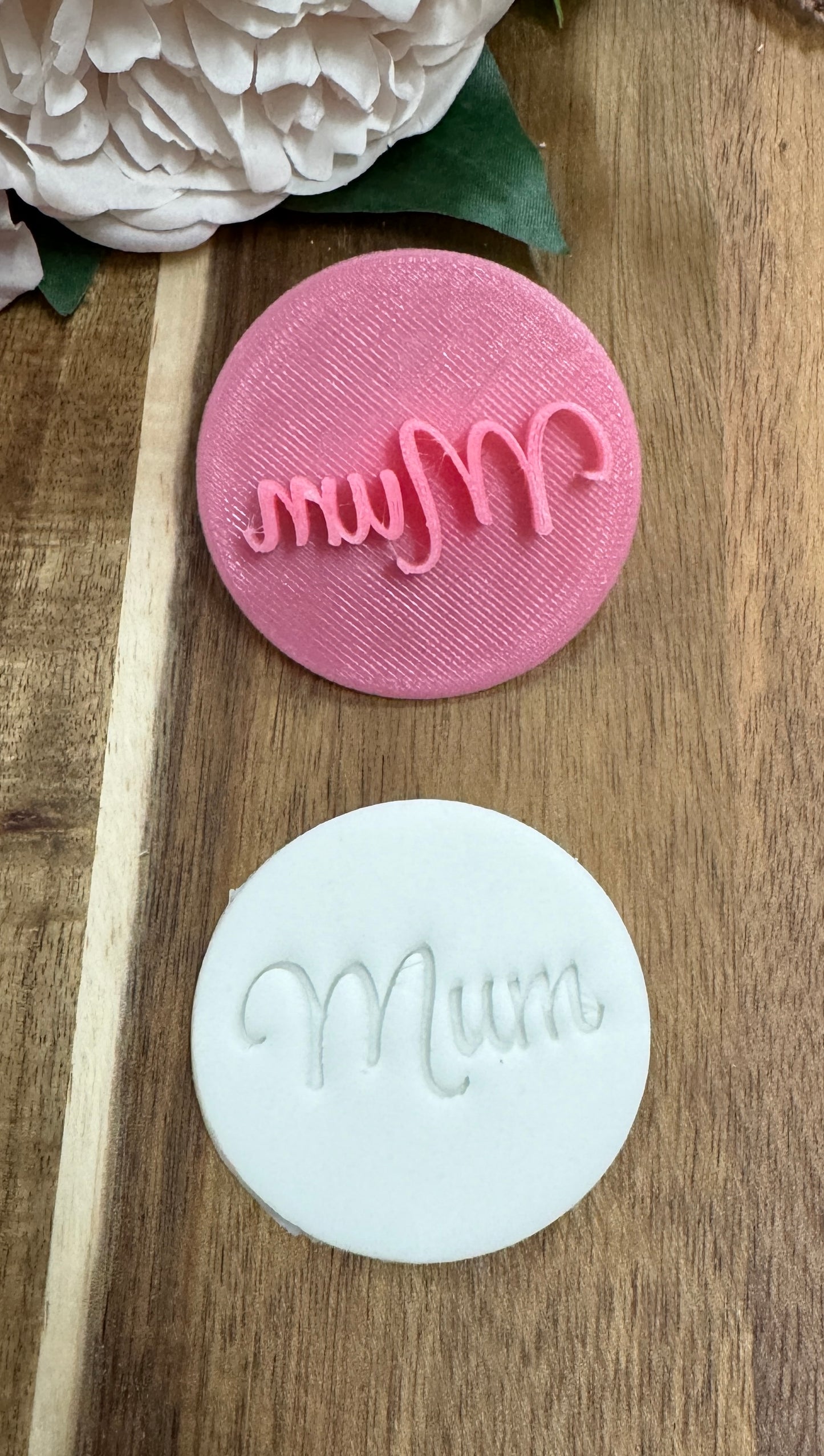 5cm mum 4 mothers day embosser