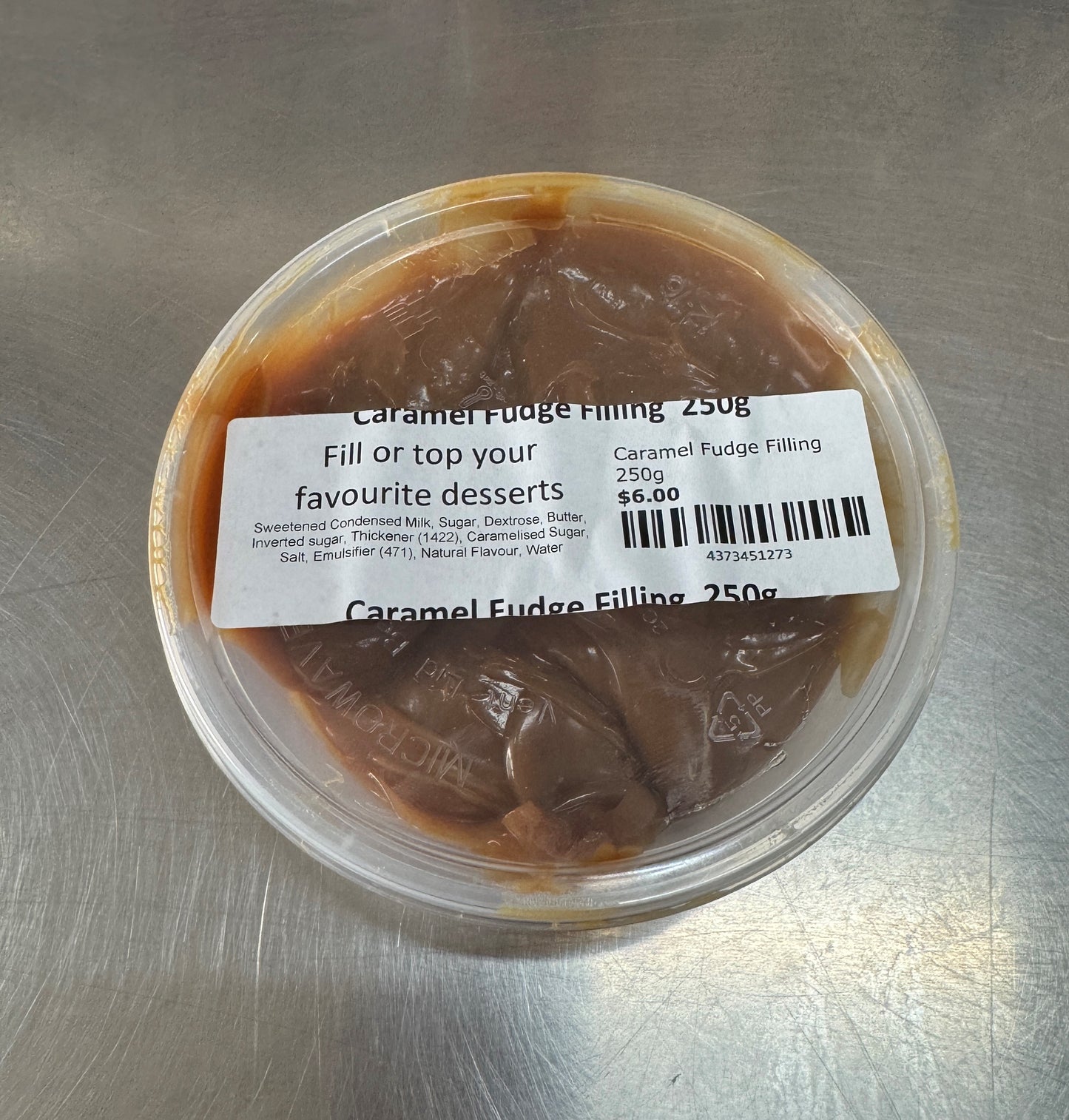 Caramel Fudge Topping 250g