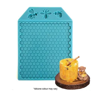 HONEYCOMB SILICONE FONDANT MOULD