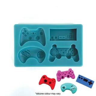 MINI PLAYSTATION & XBOX CONTROLLER SILICONE FONDANT MOULD