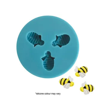 MINI BEES SILICONE FONDANT MOULD