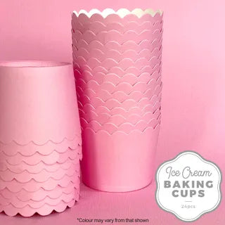 CAKE CRAFT | ICE CREAM BAKING CUP | PASTEL PINK |