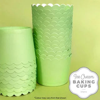 CAKE CRAFT | ICE CREAM BAKING CUP | PASTEL GREEN |