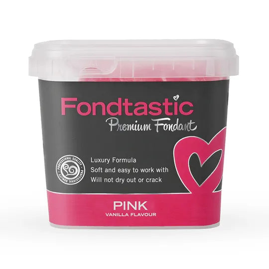 FONDTASTIC FONDANT PINK 1KG FONDANT