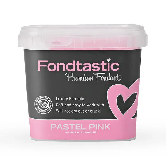 FONDTASTIC FONDANT PASTEL PINK 1KG FONDANT
