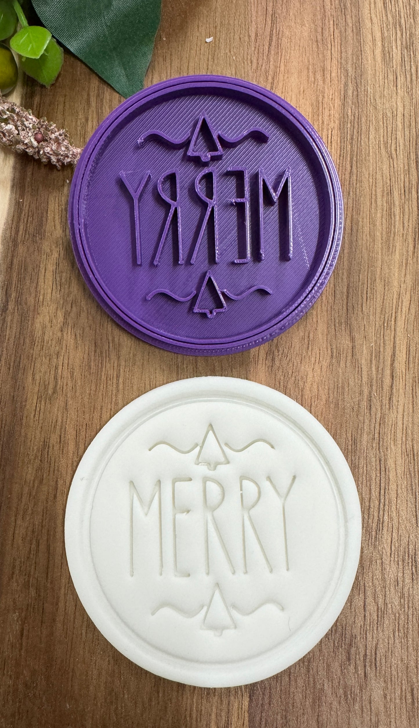 7cm merry christmas