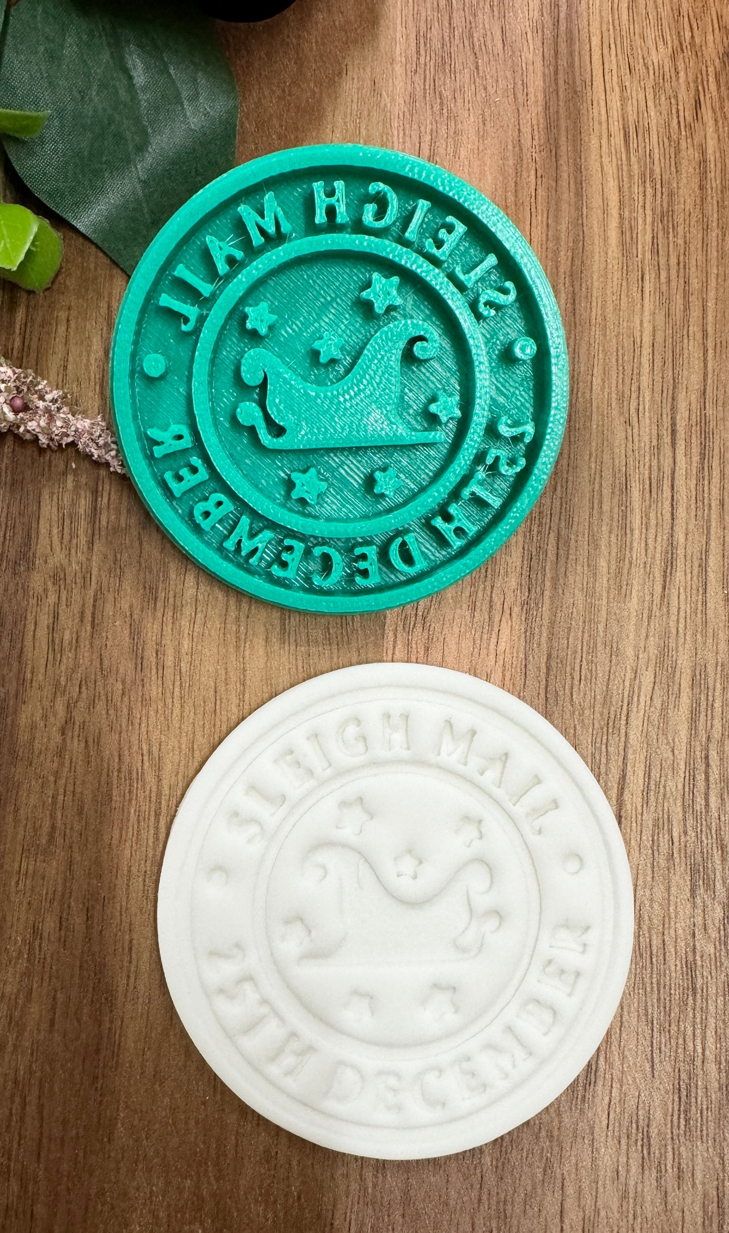 7cm sleigh mail christmas