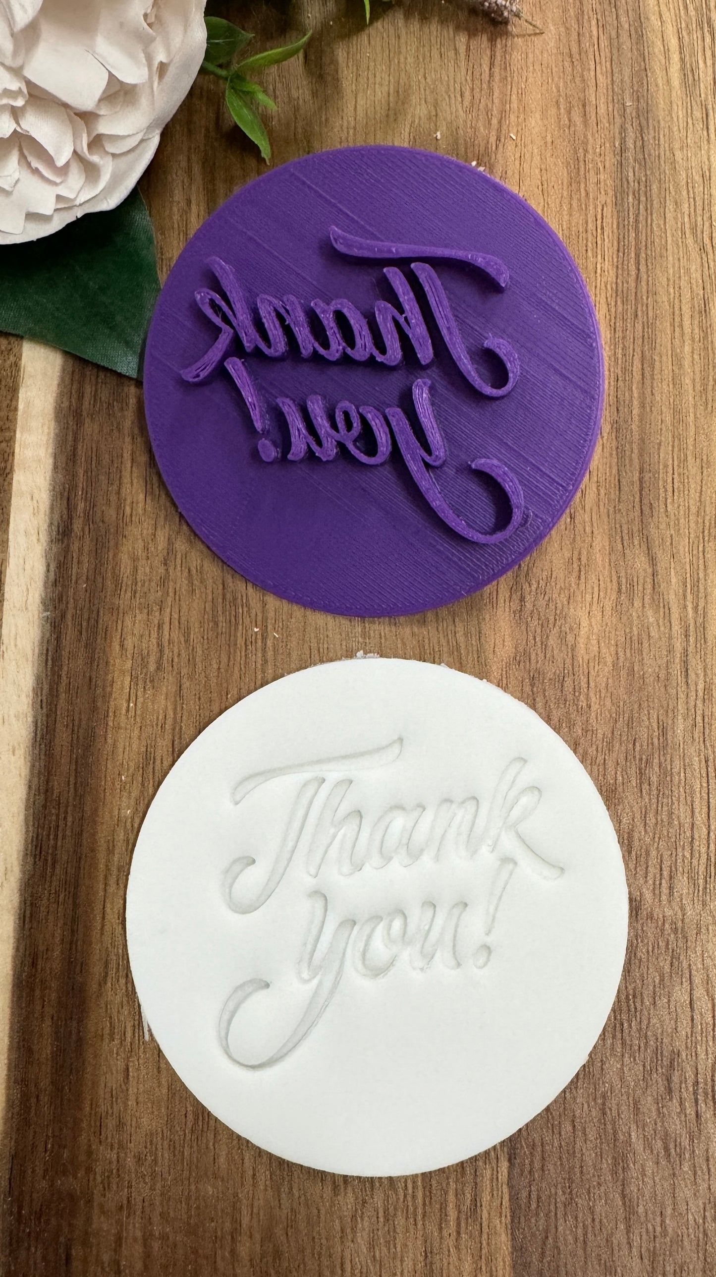 7cm Thank You Embosser