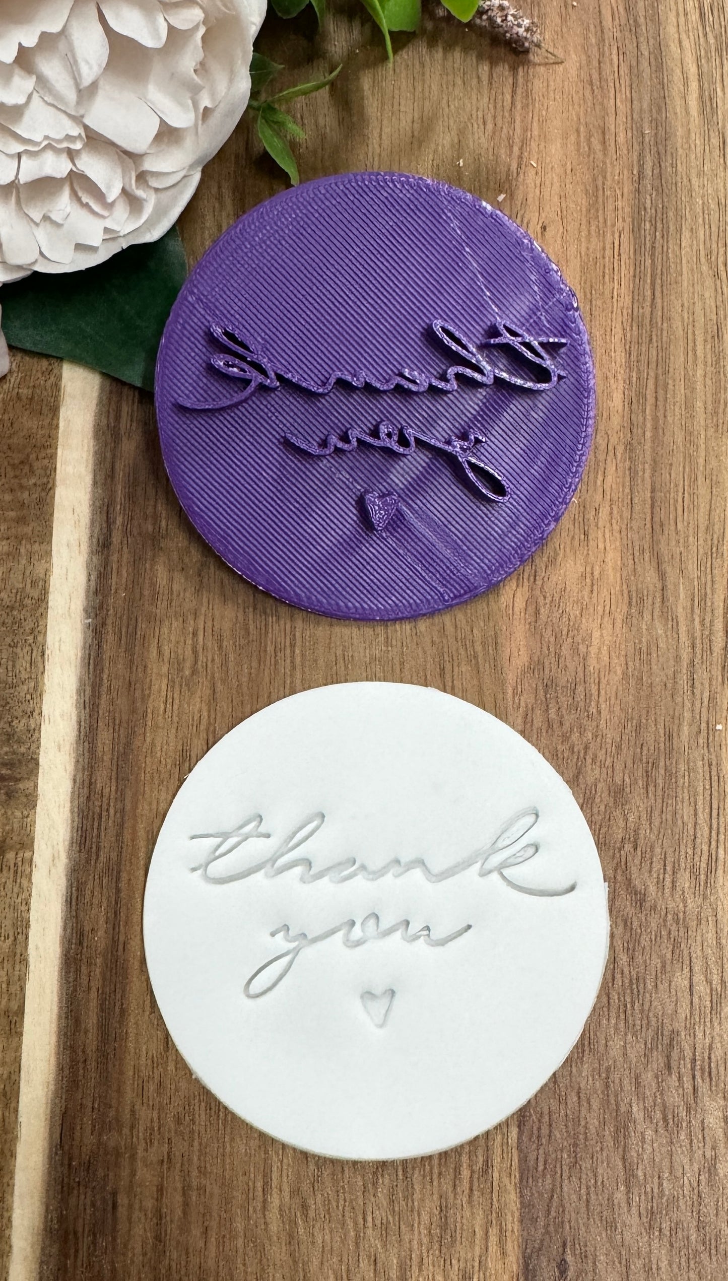 7cm Thank You Embosser 14