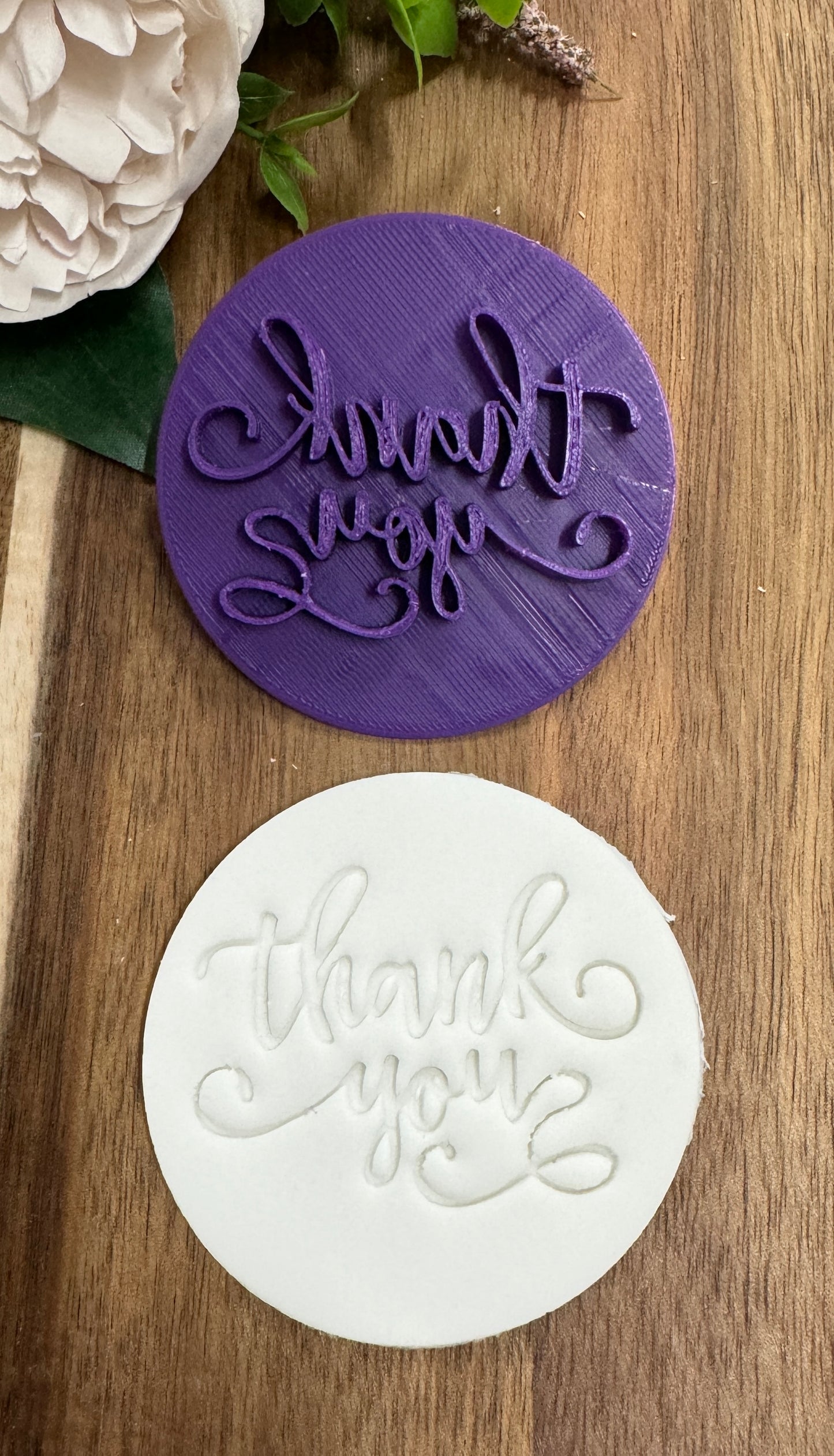 7cm Thank You Embosser 15