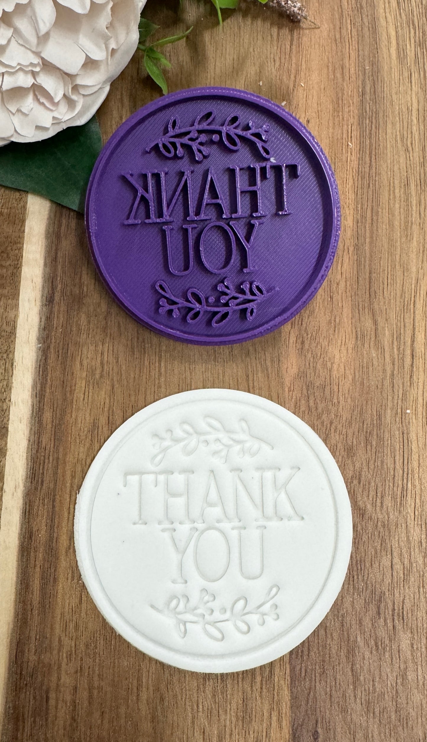 7cm Thank You Embosser 16