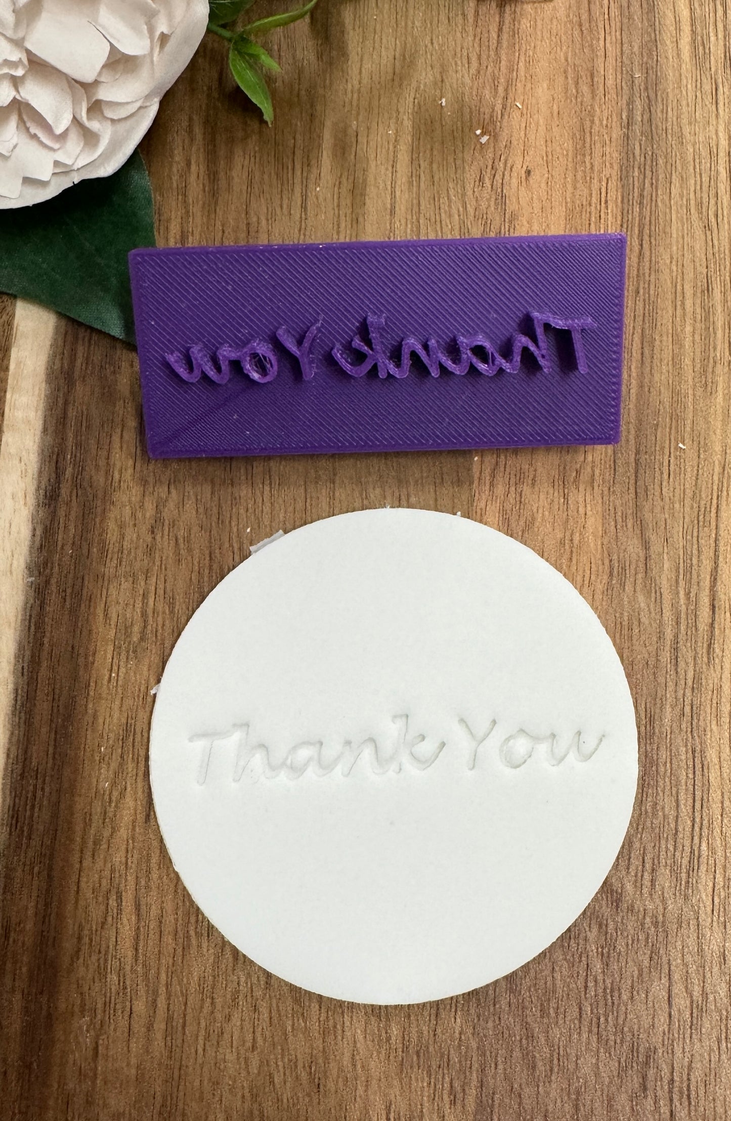 7cm Thank You Embosser 17