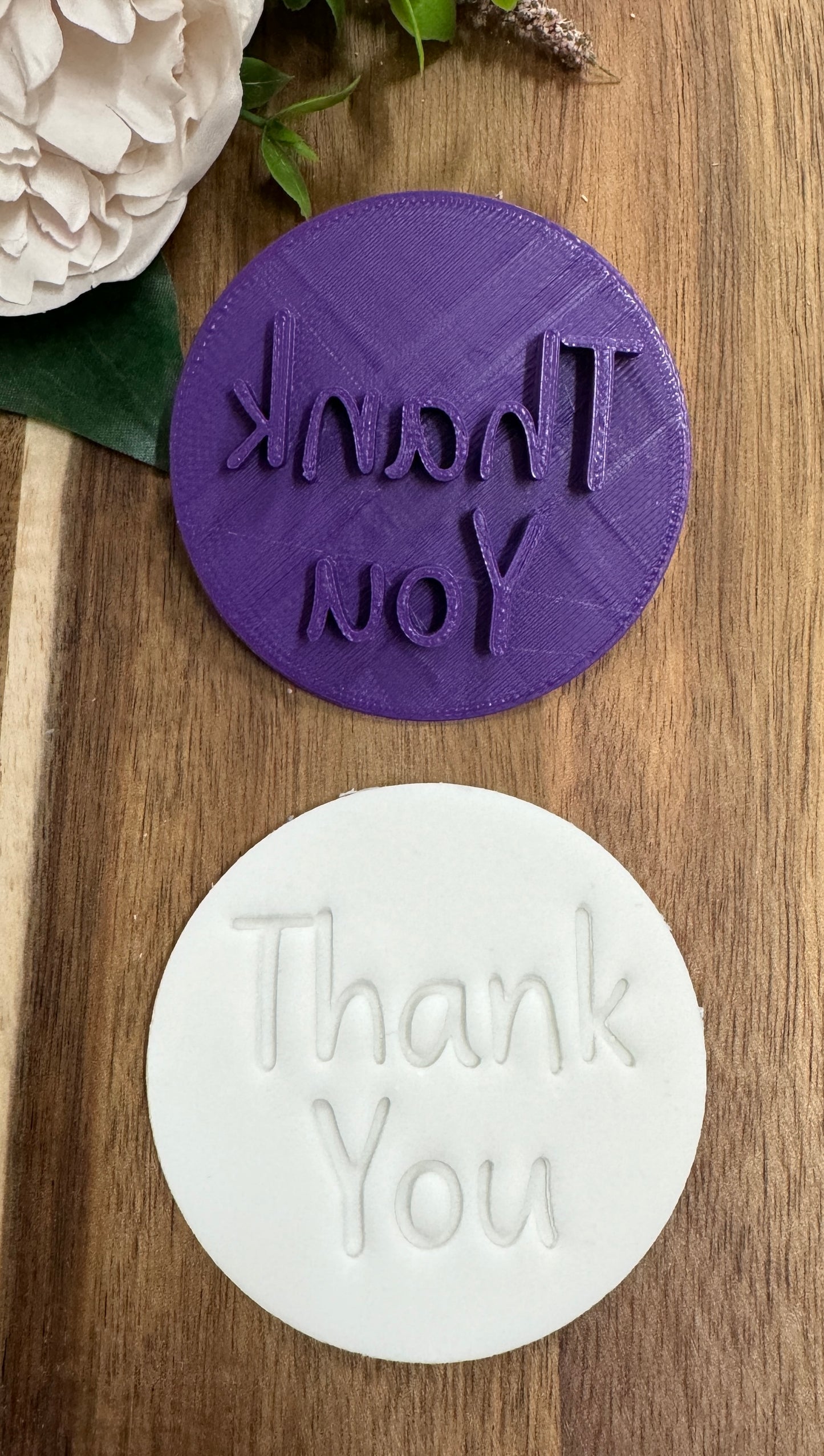 7cm Thank You Embosser 5