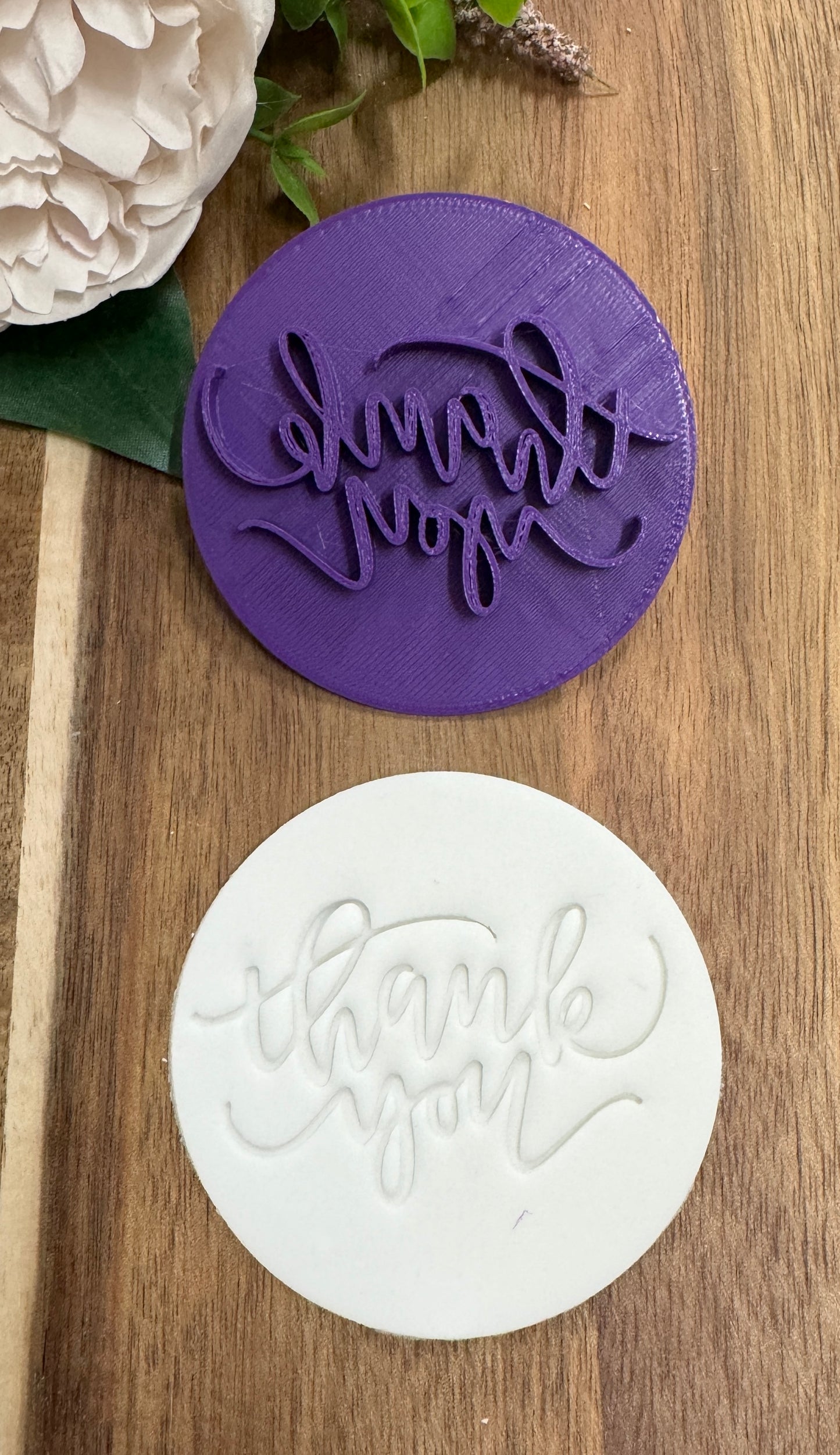 7cm Thank You Embosser 7