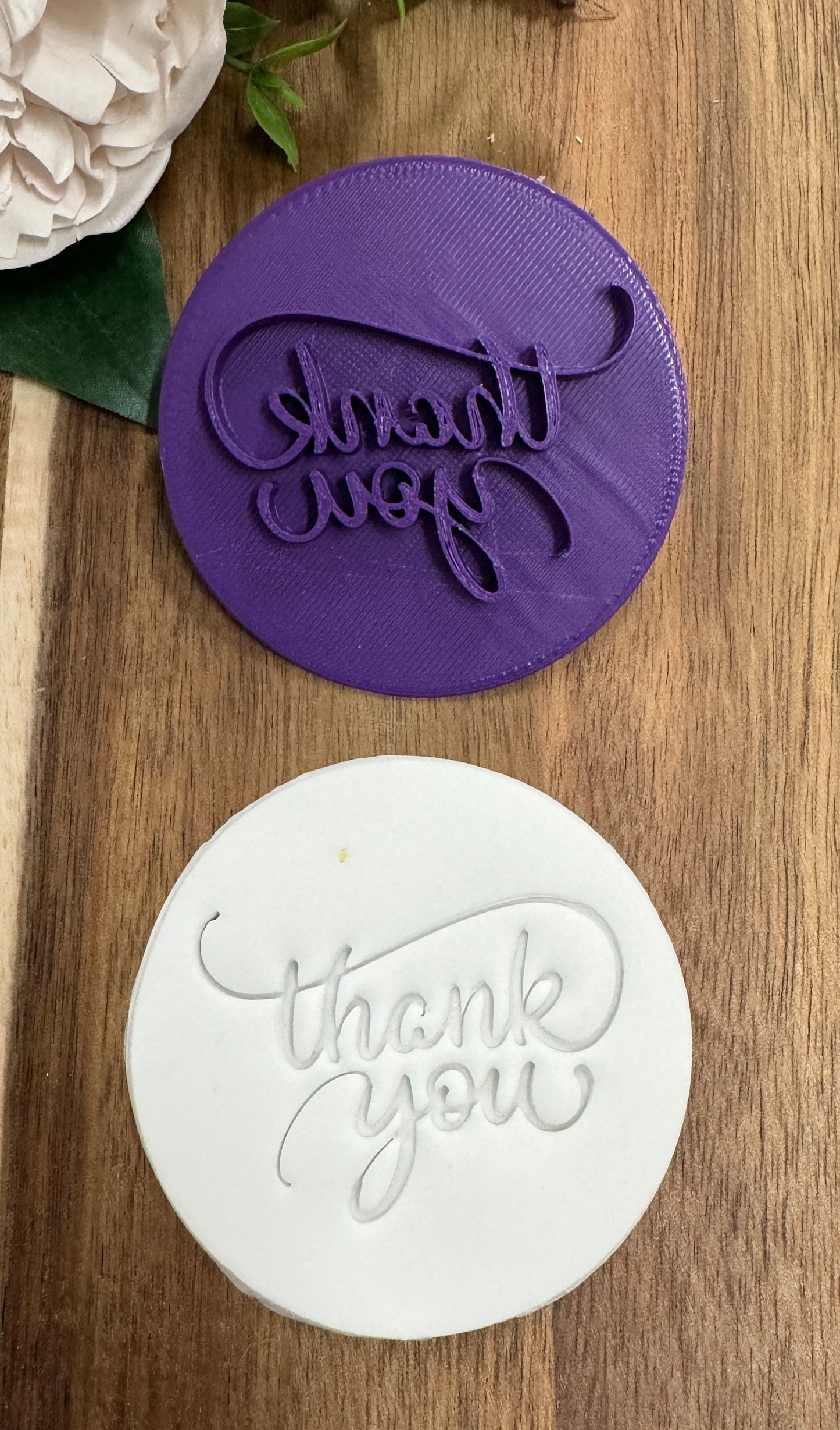 7cm Thank You Embosser 8