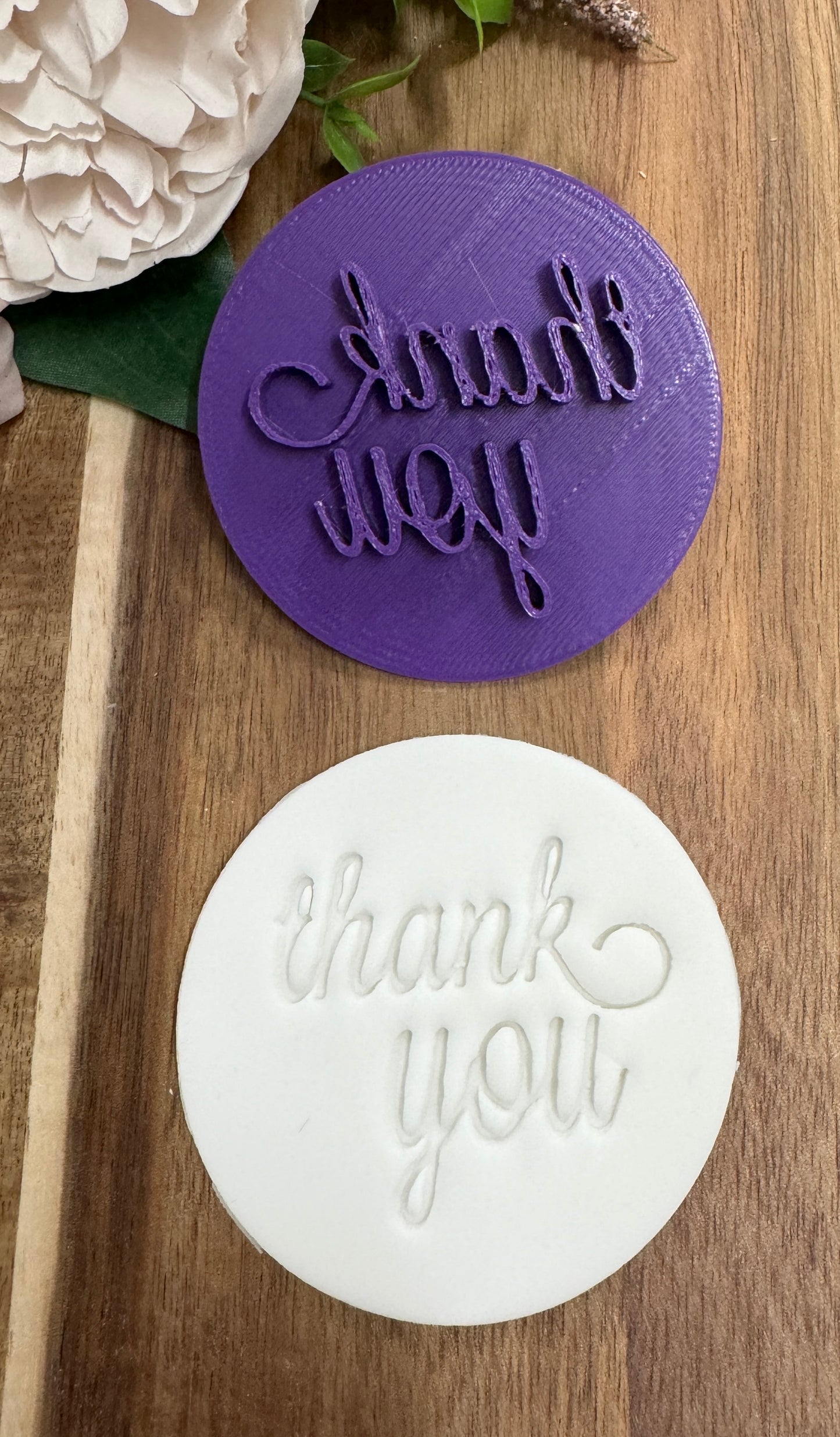 7cm Thank You Embosser 9