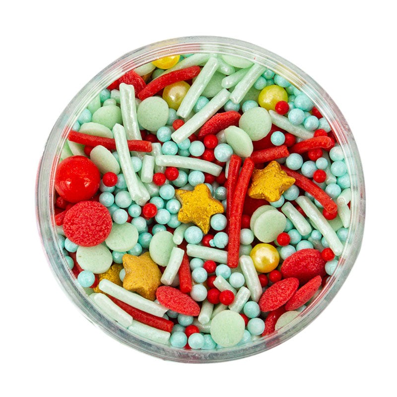 FELIZ NAVIDAD SPRINKLES (70G) - BY SPRINKS MIXES