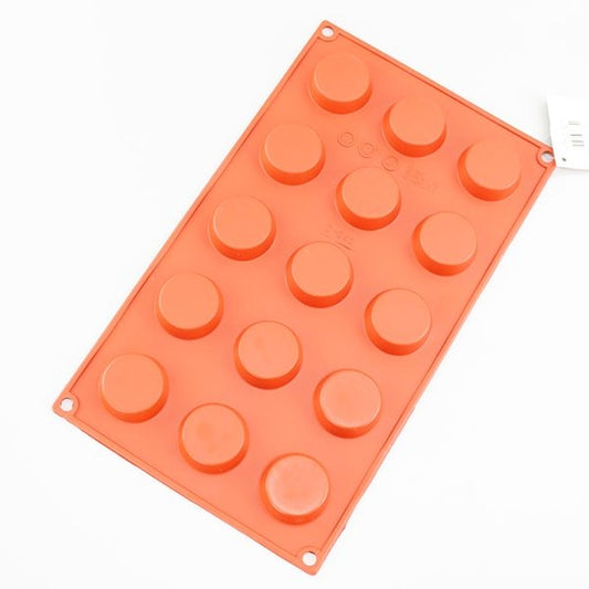 8 CAVITY - FLAT DISC SILICONE BAKEWARE
