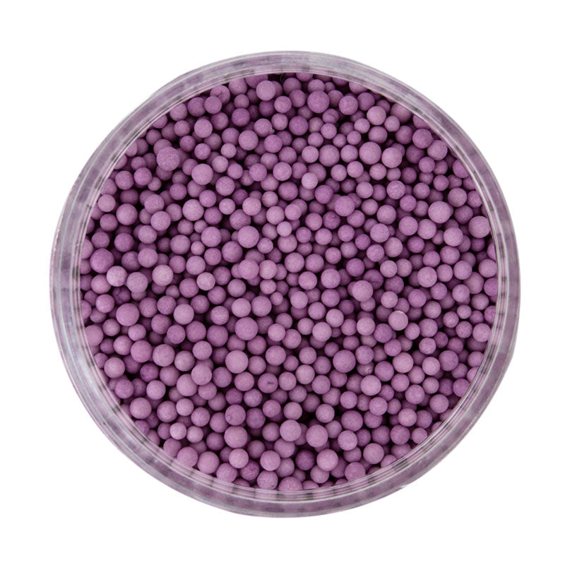 PASTEL LILAC NONPAREILS (65G) - BY SPRINKS SUGAR PEARLS