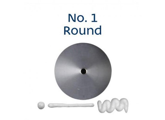 No. 1 ROUND STANDARD S/S PIPING TIP