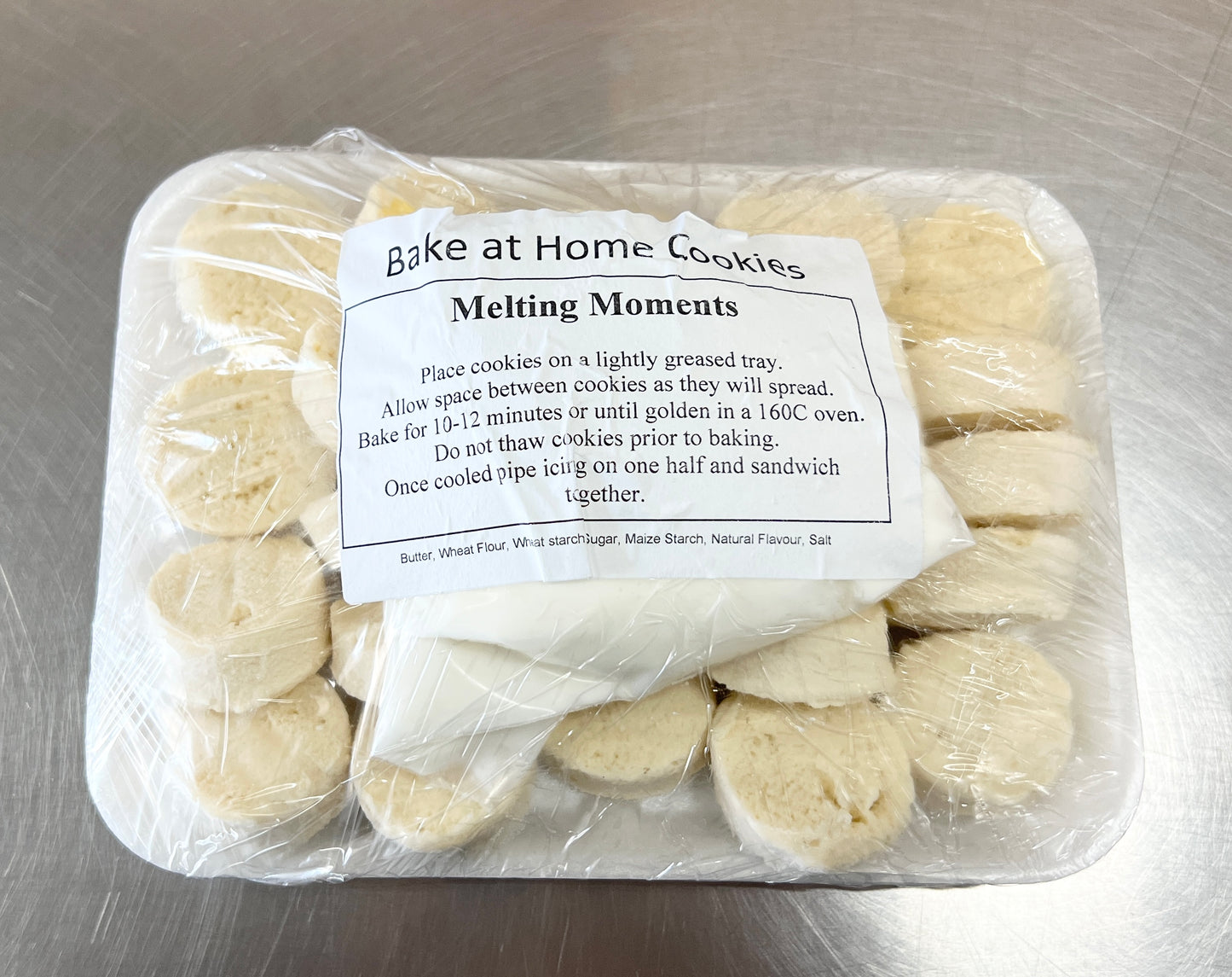 Melting Moments Frozen Cookies