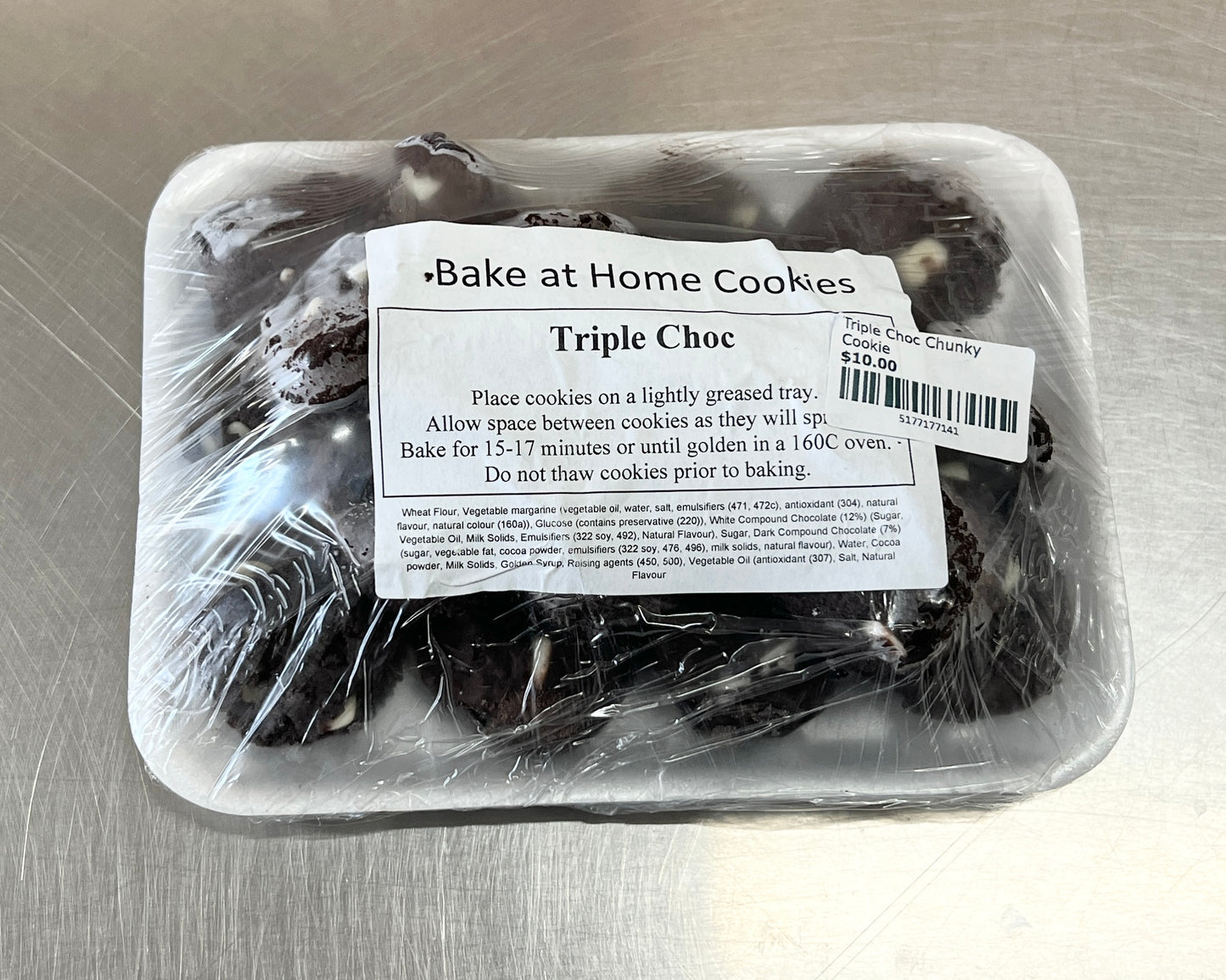 Triple Choc Chunky Cookie Frozen Cookies