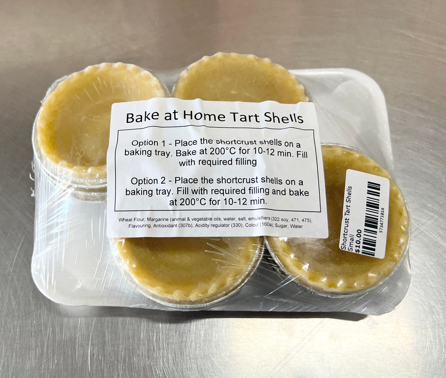 Shortcrust Tart Shells Small Frozen Cookies