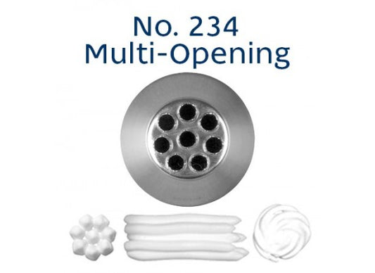No. 234 MULTI-OPENING MEDIUM S/S PIPING TIP