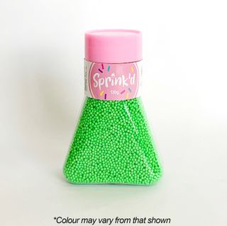 SPRINKD | SUGAR BALLS | GREEN | 2MM | SUGAR PEARLS