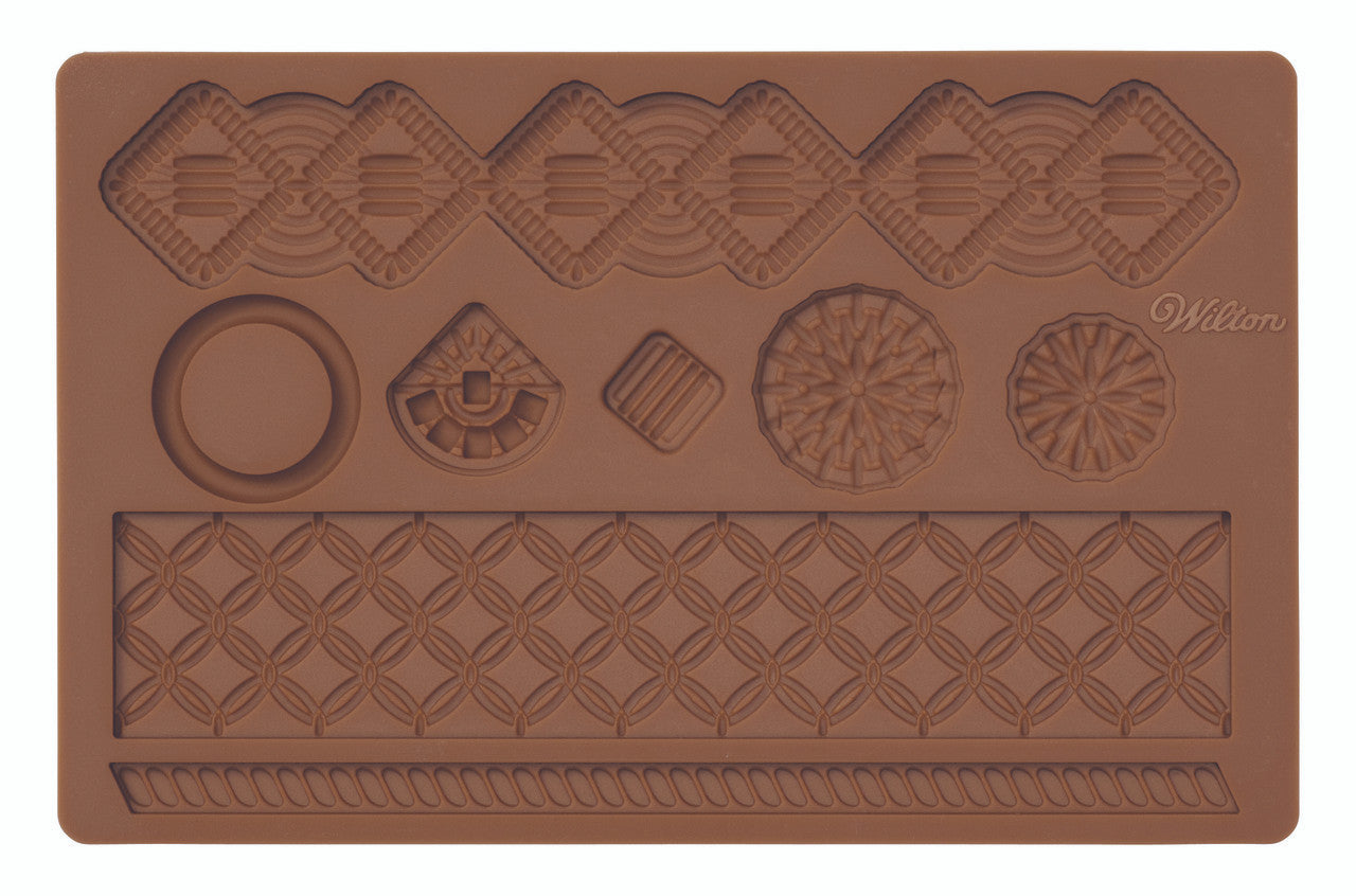 Macrame Fondant Silicone Mould